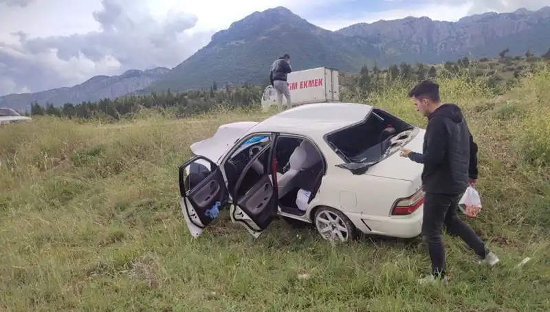 Seydişehir'de Trafik Kazası: Gün Ortasında Duvarda 1 Yaralı