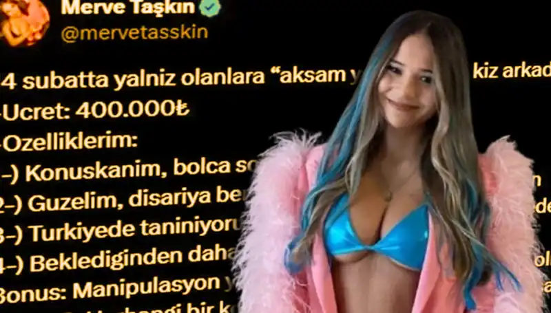 Merve Taşkın’ın 400 Bin Liralık Akşam Yemeği İsteği Mahkemeyi Harekete Geçirdi