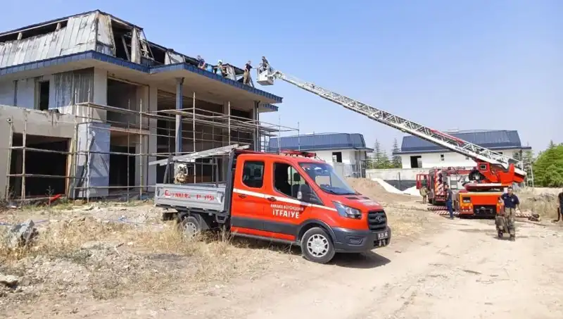 Ankara Gölbaşı'nda Villa Alanında Yangın Paniği: Nedenleri ve Son Durum