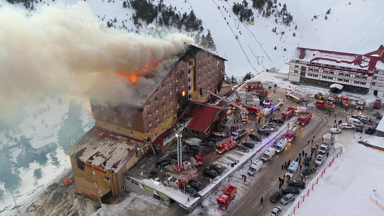 Bolu'da Otel Yangını: Can kaybı artarak 66'ya yükseldi