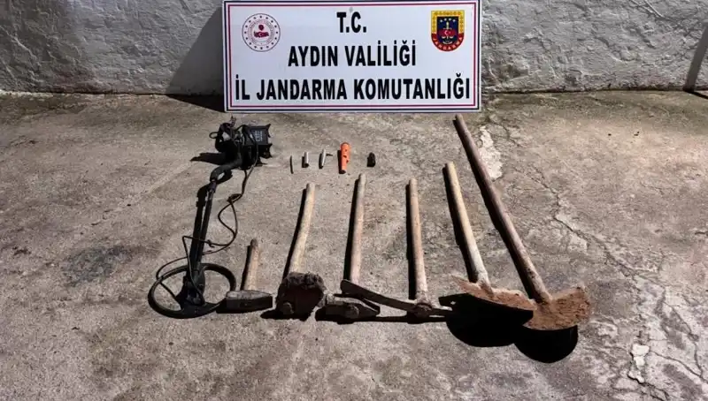 Aydın'da Kaçak Kazı Operasyonu: Suçüstü Yakalananlar Şok Etti