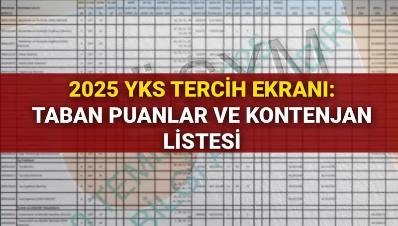 YKS Tercih Ekranı ÖSYM 2025: Tercihler Ne Zaman Başlayacak?