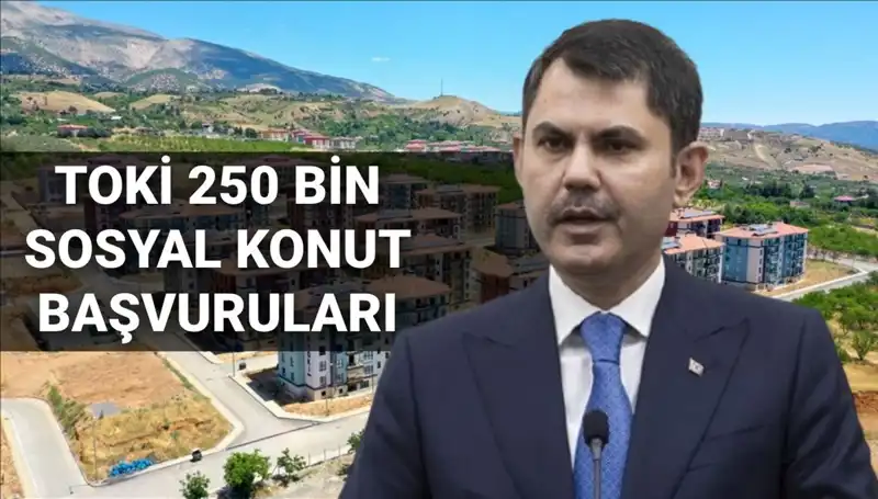 2025'te TOKİ 250 Bin Sosyal Konut Başvuruları Başlıyor!