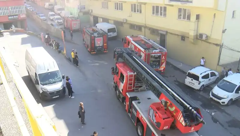 İstanbul'daki Tekstil Atölyesindeki Yangın, Büyük Panic Yaratmış Olabilir