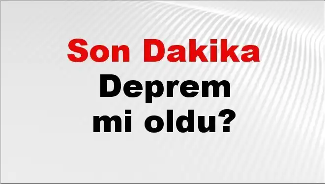 Muğla'da Aniden Gelen Deprem Alarmı: Detaylar ve Son Gelişmeler