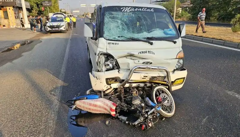 Aydın’da Kamyonetle Çarpışan Motosiklet Sürücüsü Hayatını Kaybetti