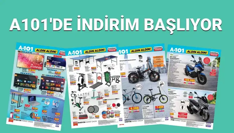 A101 Market’te 12 Haziran İndirimleri: Spor Ekipmanları ve Gaming Ürünleri Kaçırılmayacak Fırsatlar!