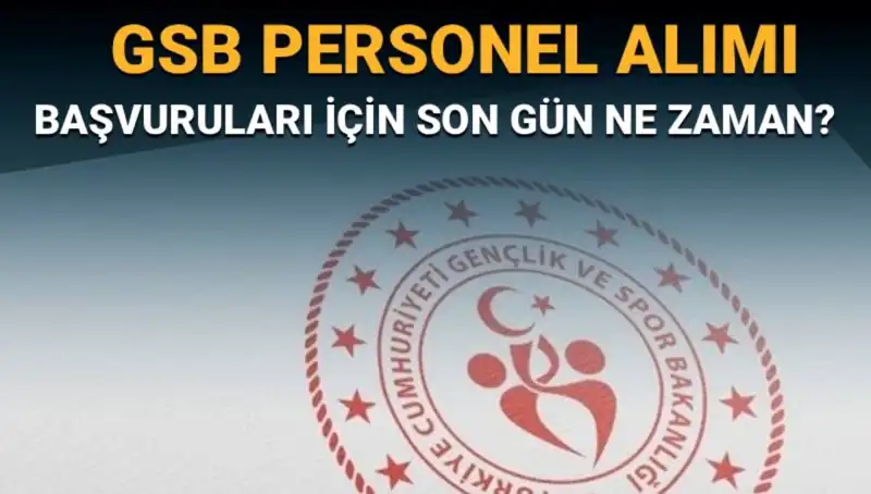 Gençlik ve Spor Bakanlığı'ndan Yeni Personel Alımı İle Gençlere İstihdam Fırsatı!